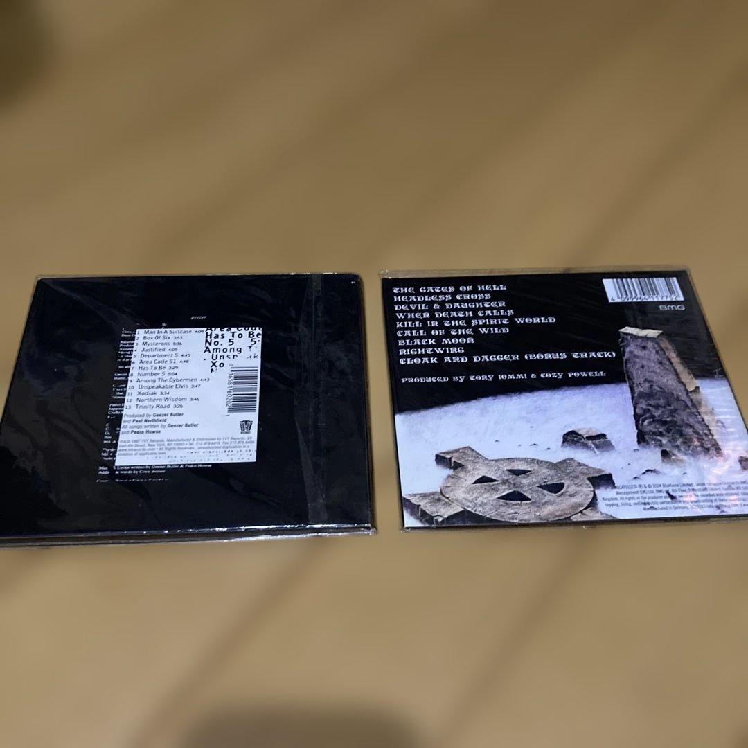 BLACK SABBATH HEADLESS CROSS ギーザーバトラー