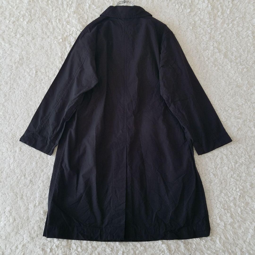 マーガレットハウエル✨️MHL コットン ロングコート ステンカラー ブラック