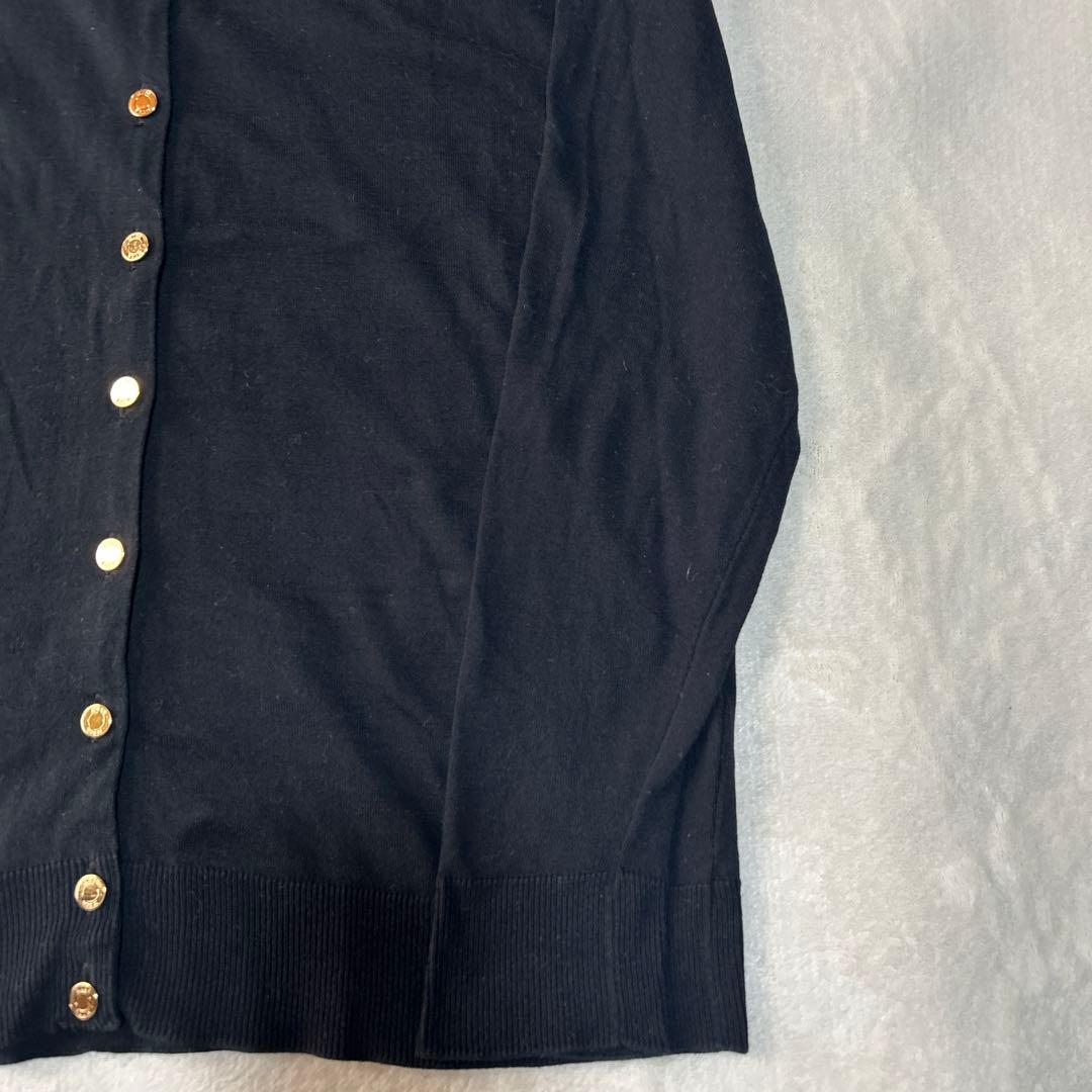 【美品】MUSEDeuxiemeClasseクルーネックカーディガン金ボタン