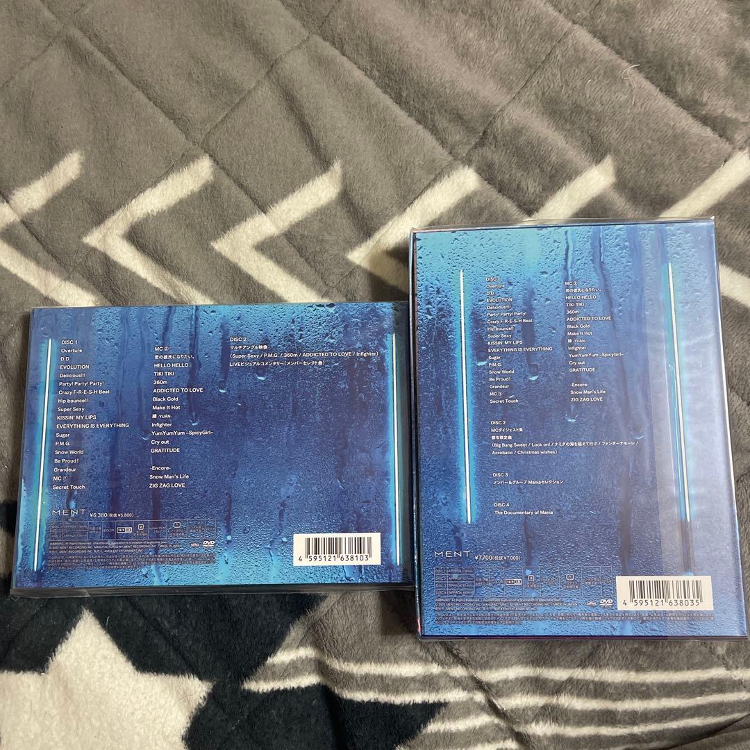  Man LIVE TOUR 2021 Mania DVD 初回、通常