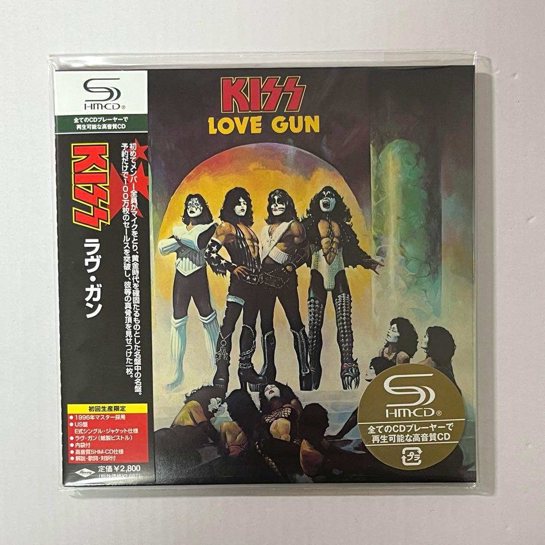 KISS/地獄の軍団 ラヴ・ガン SHM-CD初回生産限定紙ジャケット盤 2枚