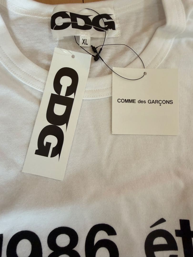 最終Comme des Garçons 1986eteTシャツ新品未使用タグ付き