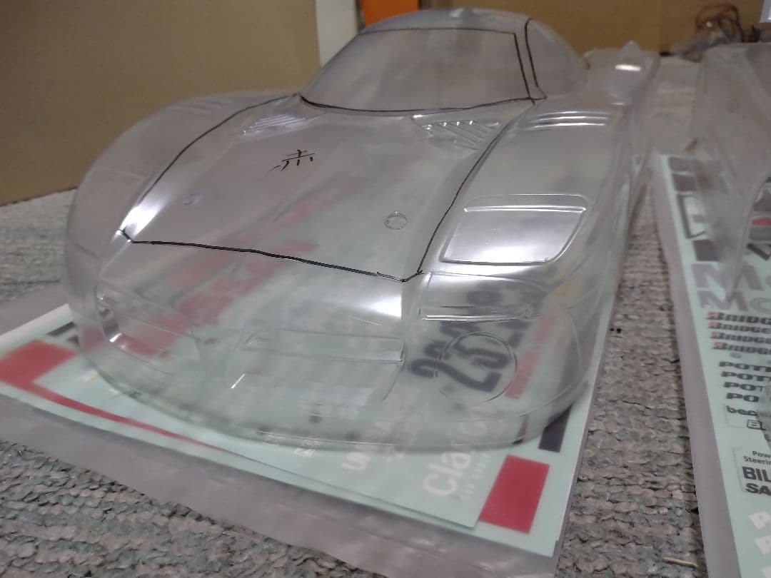 タミヤ　R390GT1 CLKGTR