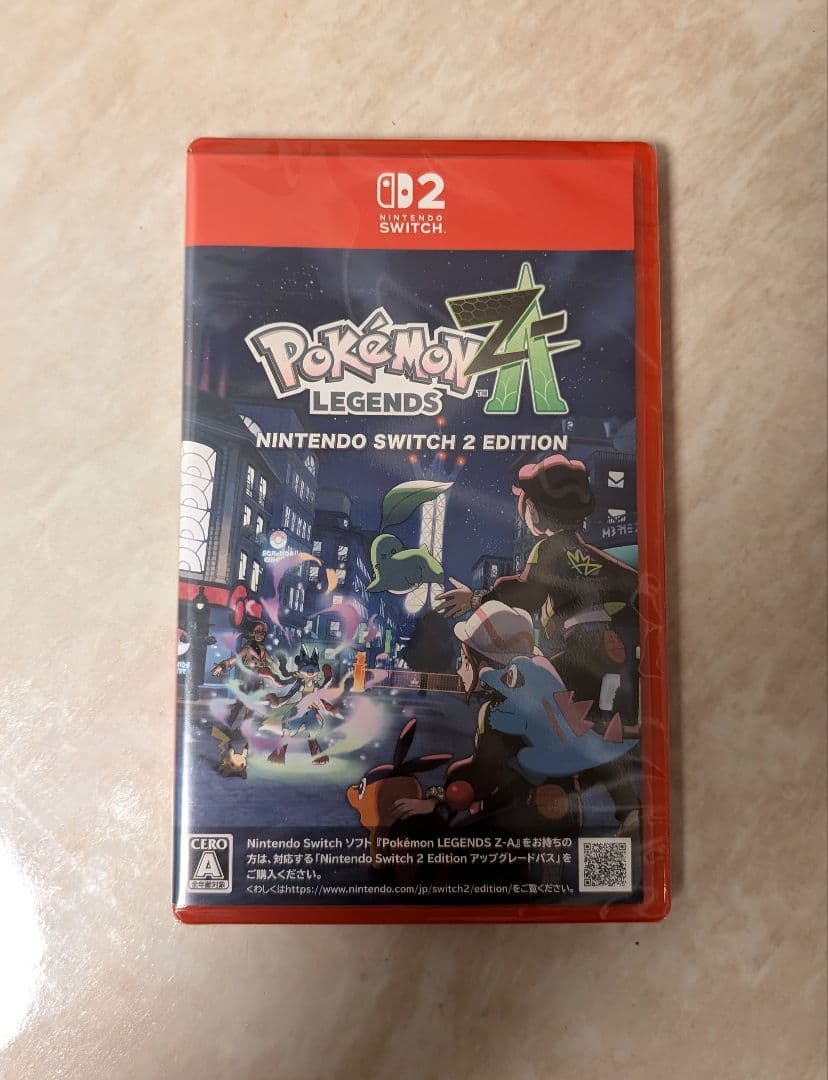 ポケモン ZA LEGENDS switch2 edition 未開封