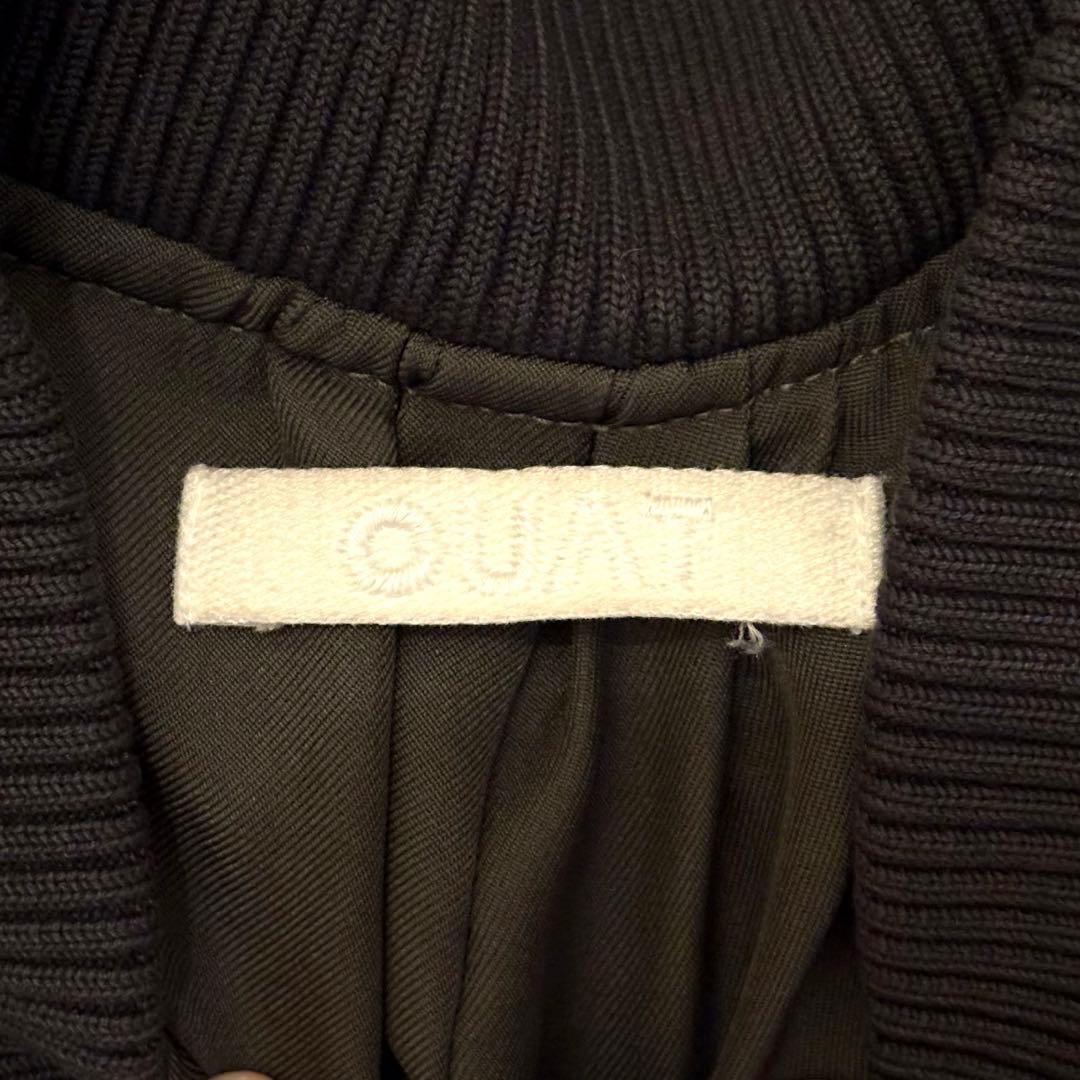 【完売】25AW OUAT 012 グレー ボンバージャケット　MA-1 短丈