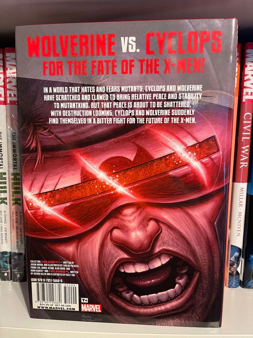 洋書 X-Men: Schism Hardcover RARE