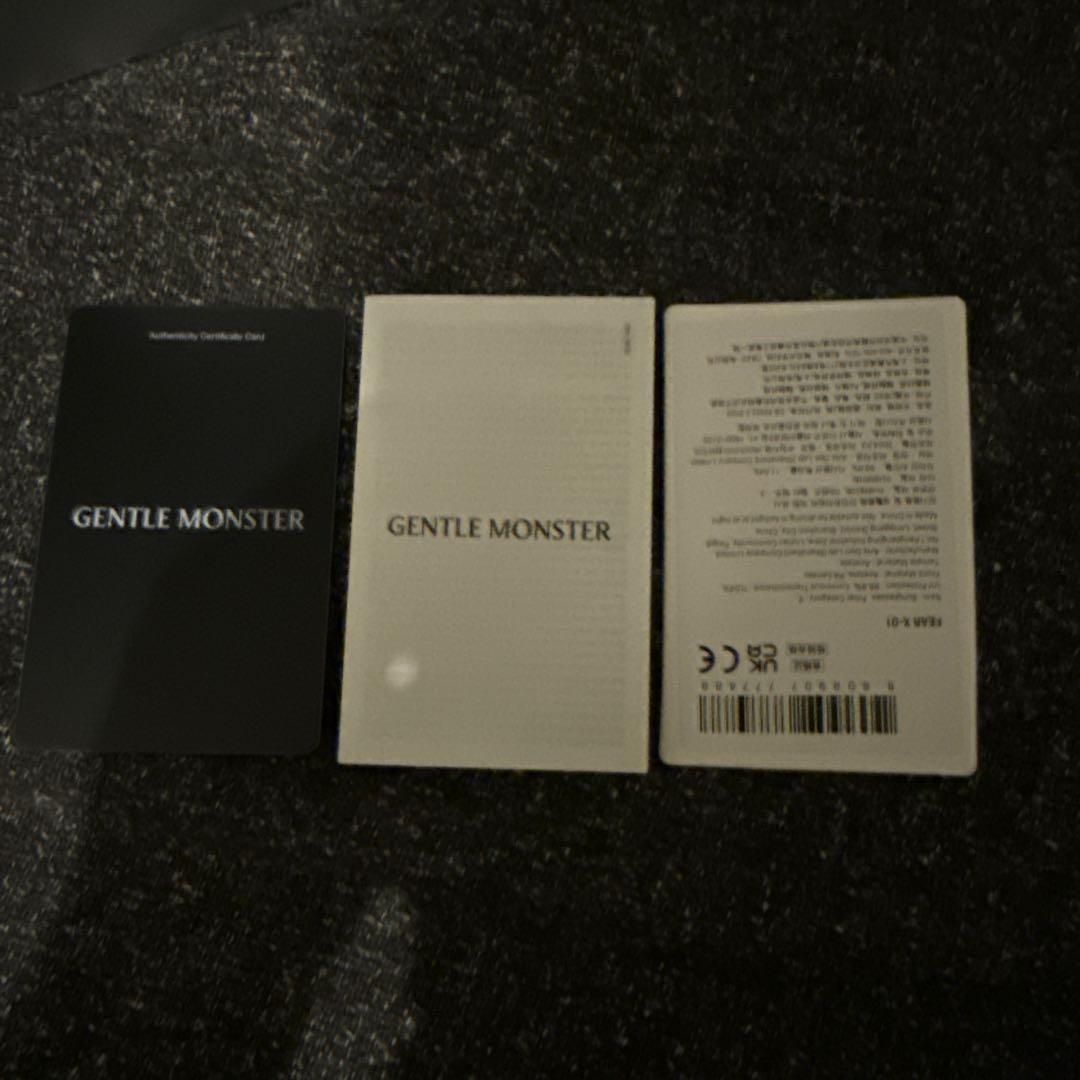 GENTLE MONSTER BOLD FEAR X 01 ネット完売品