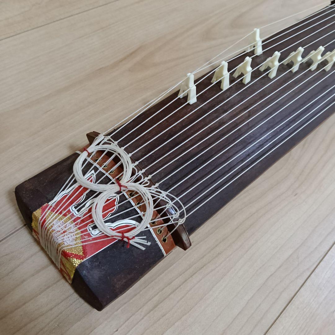 琴　和楽器　43cm ミニ琴　13弦