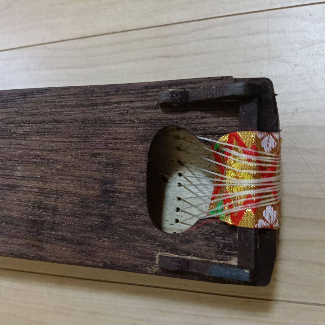 琴　和楽器　43cm ミニ琴　13弦