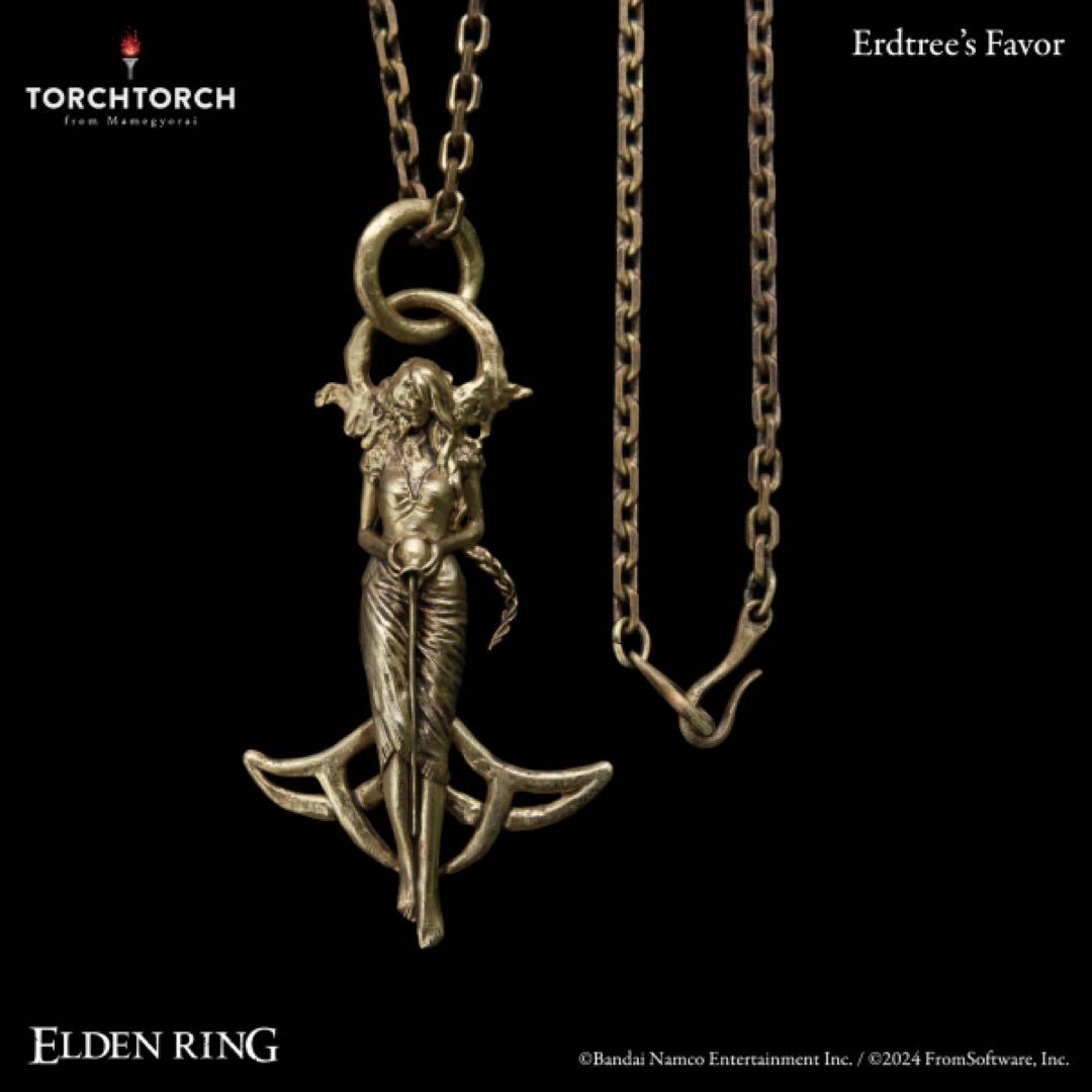 新品未使用ELDEN RING × TORCHTORCH 黄金樹の恩寵ネックレス
