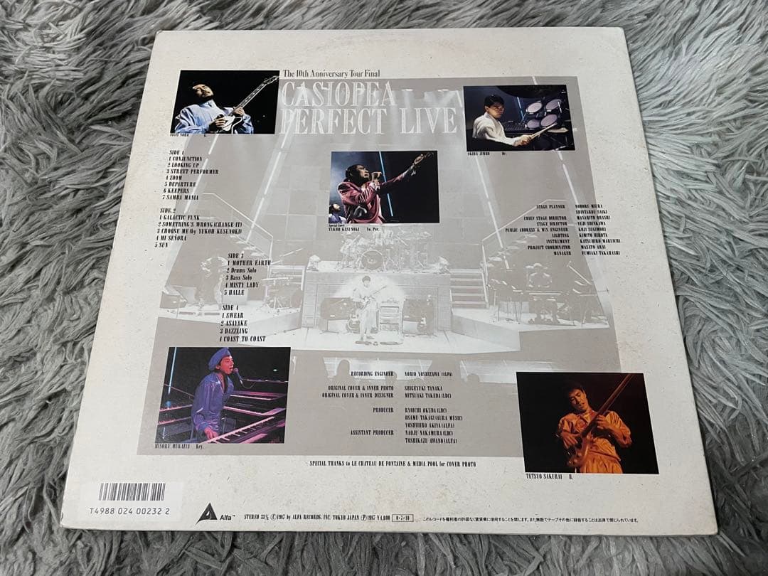 CASIOPEA カシオペア PERFECT LIVE LP
