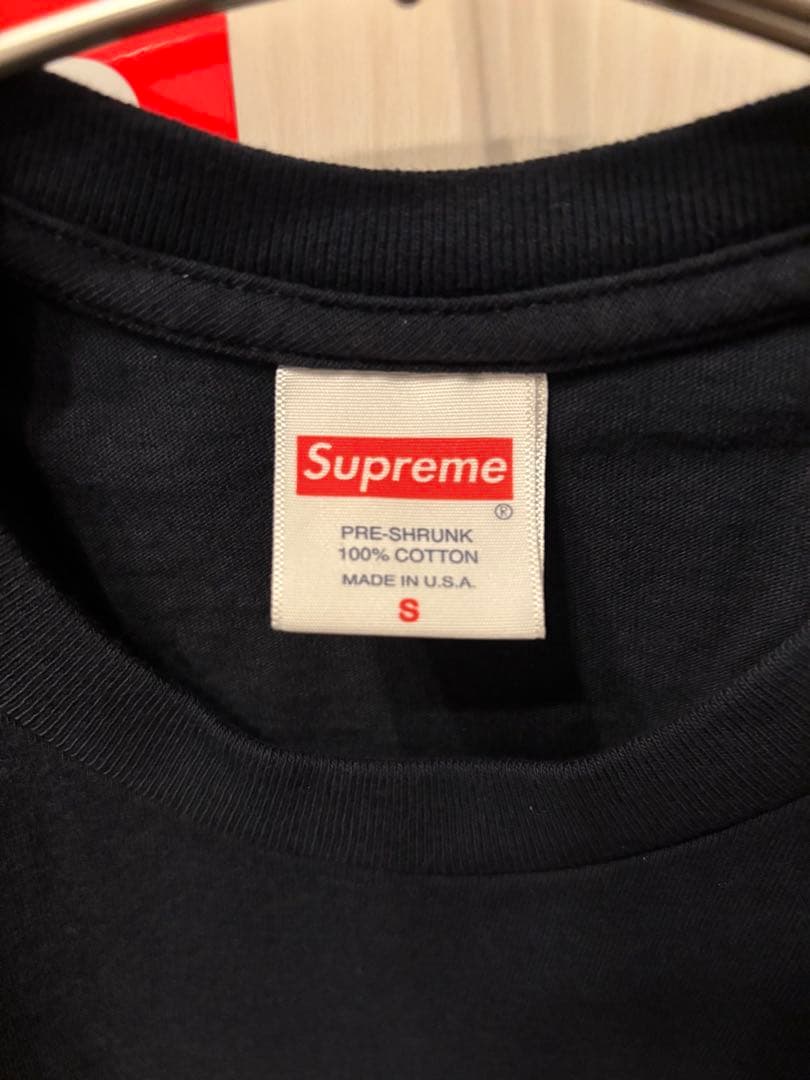 Supreme BOXロゴ　Tシャツ Sサイズ ネイビー