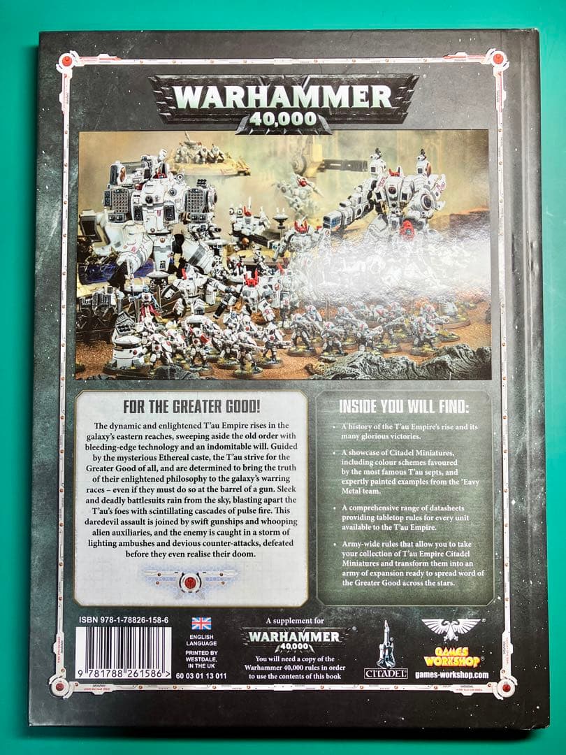 Codex T'au Empire Warhammer 40,000 日本語訳付