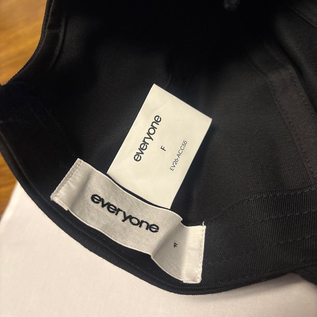 【26ss】everyone og logo daily cap (BLACK)