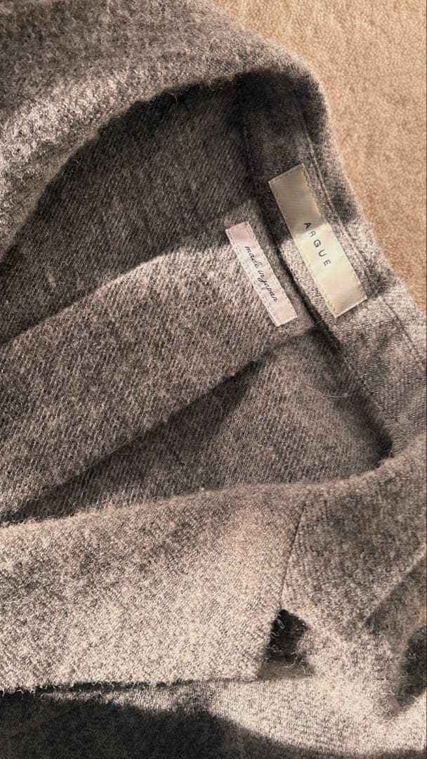 ジャケット・アウター SHETLAND WOOL LINEN SOFT TWIST JACKET