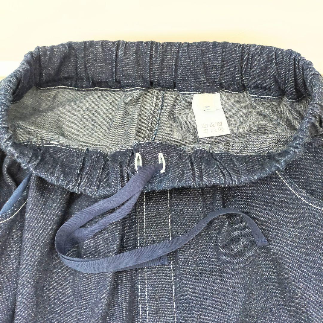 美品　ナル　NARU FACTORY 8ozムラデニム　ノッポパンツ