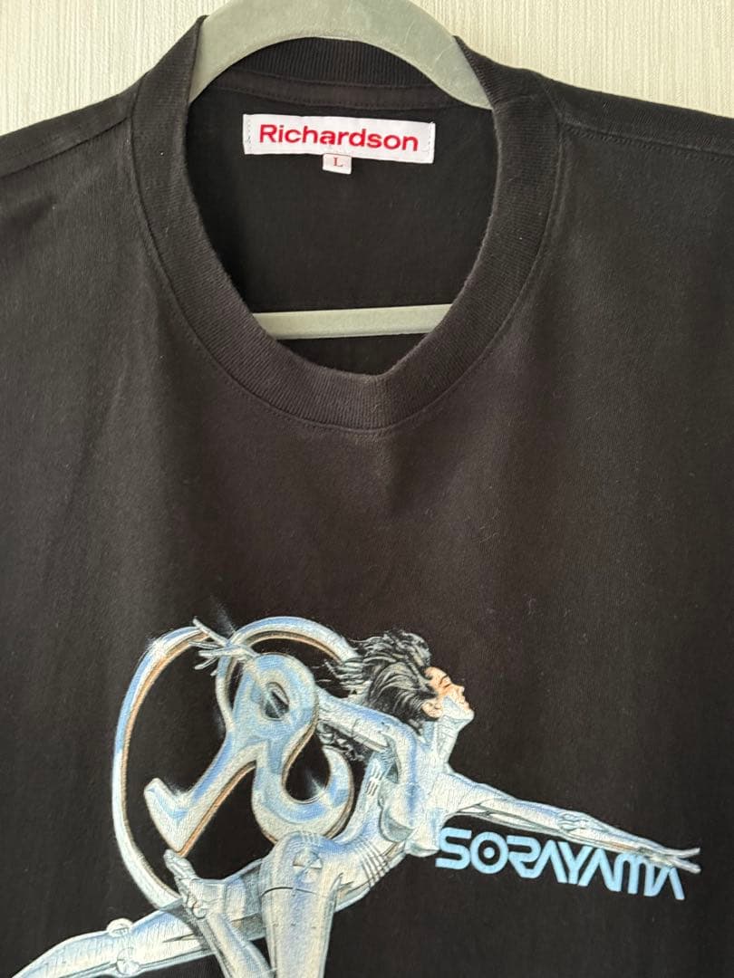 Richardson SORAYAMA ブラックTシャツ Lサイズ