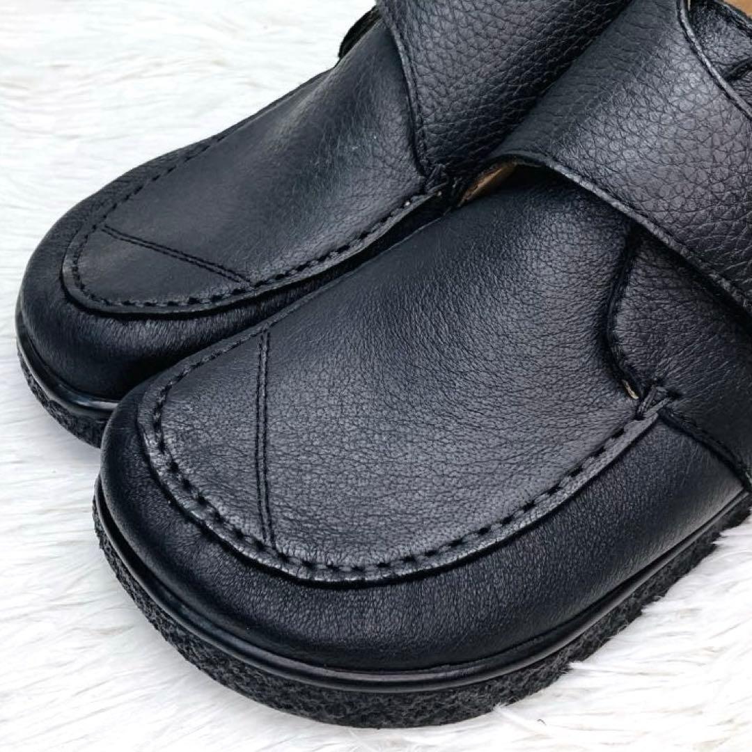 【極美品】ヤコフォーム 22.5㌢Jacoform エルク革　ショートブーツ　黒