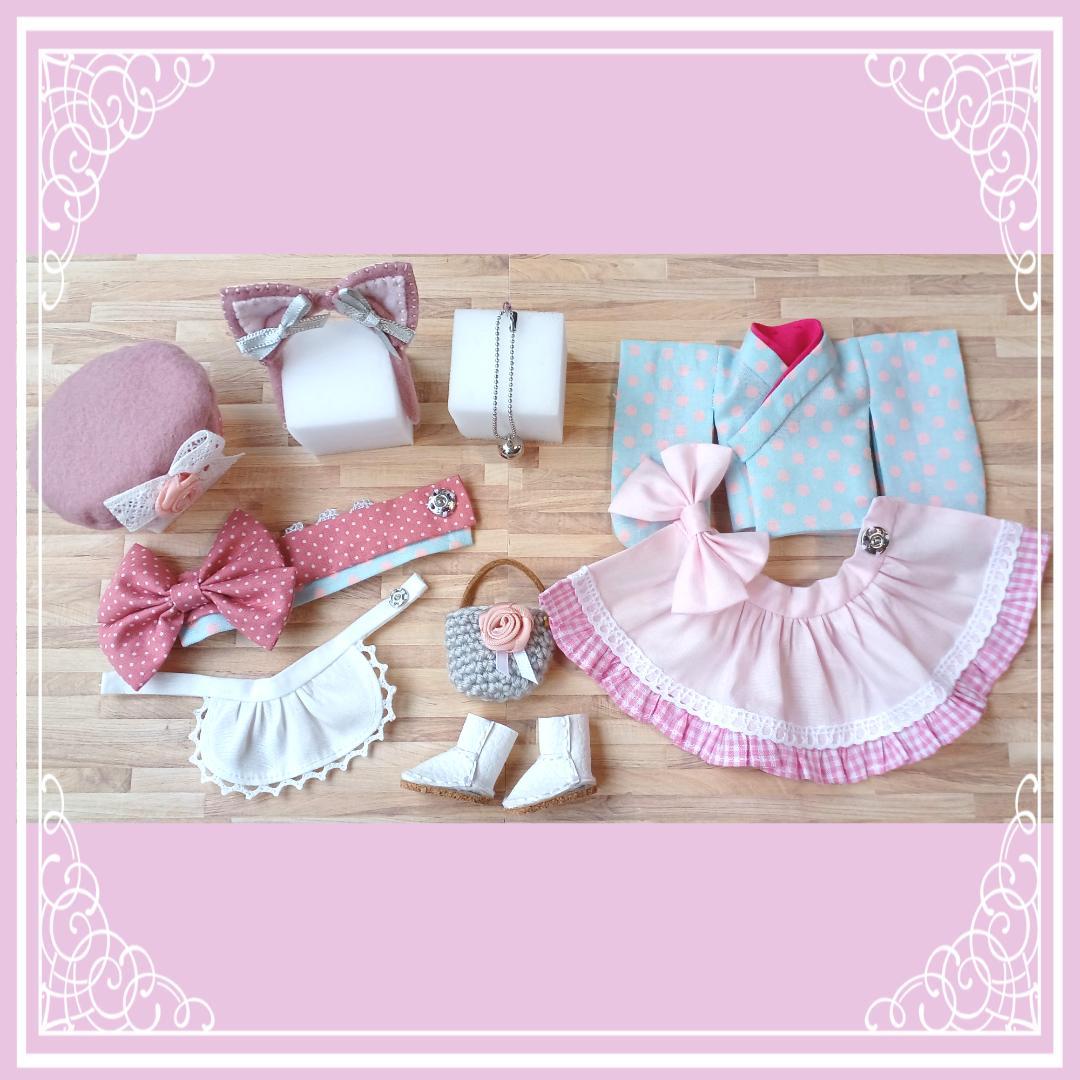 lala777様　オビツ11サイズの着物服と小物2025256と2025257