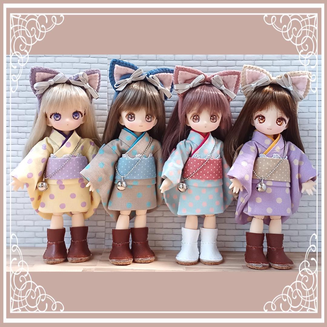 lala777様　オビツ11サイズの着物服と小物2025256と2025257