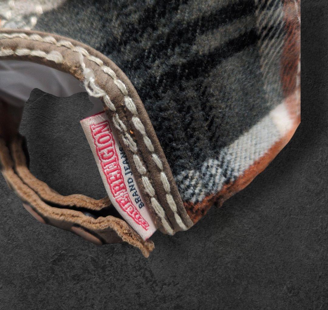 帽子 TRUE RELIGION Leather Tracker Cap