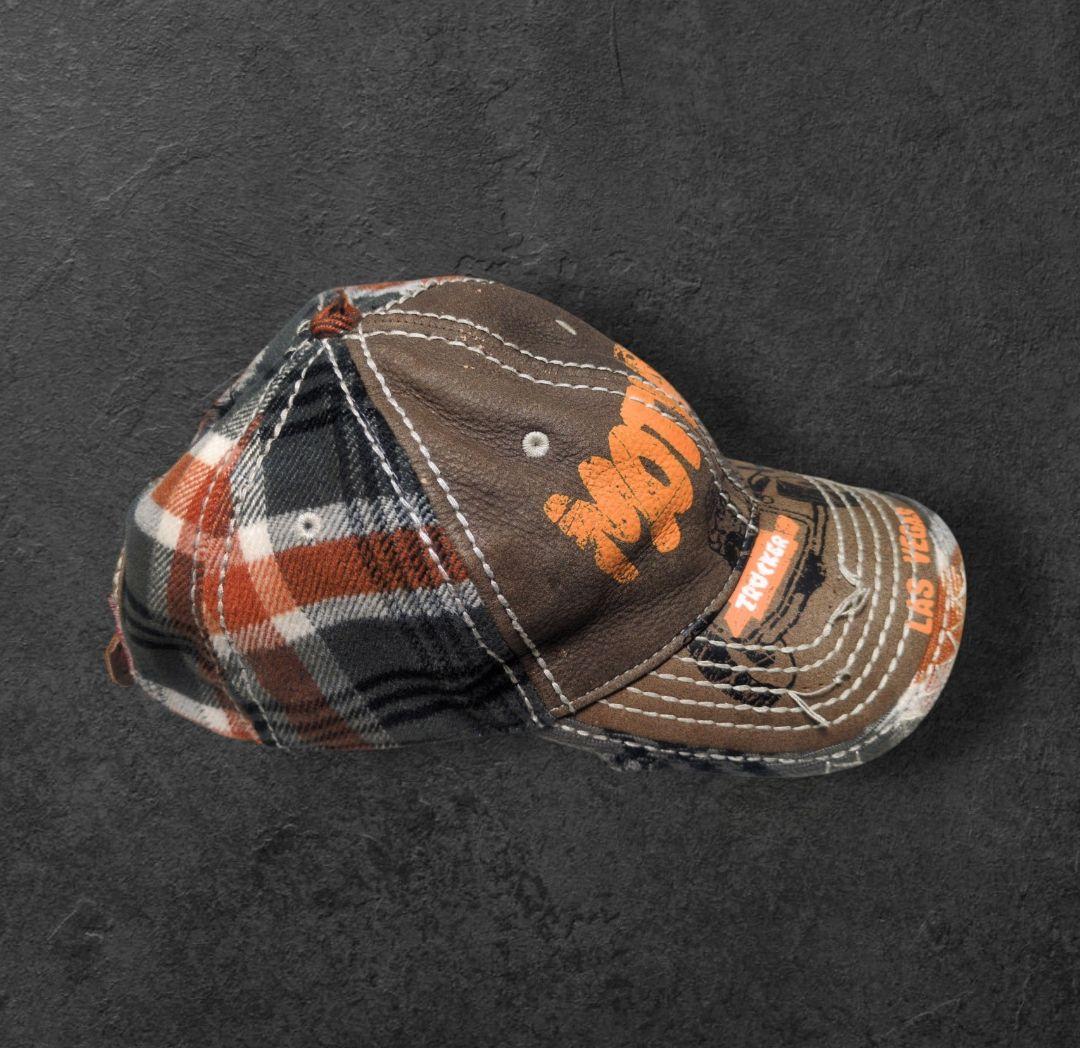 帽子 TRUE RELIGION Leather Tracker Cap