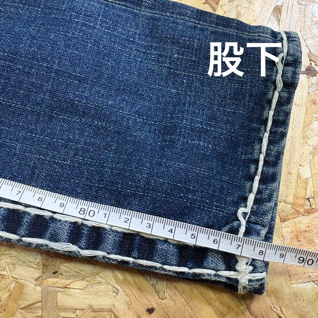 【希少】【最終価格】TRUE RELIGION スキニータイプ　太ステッチ