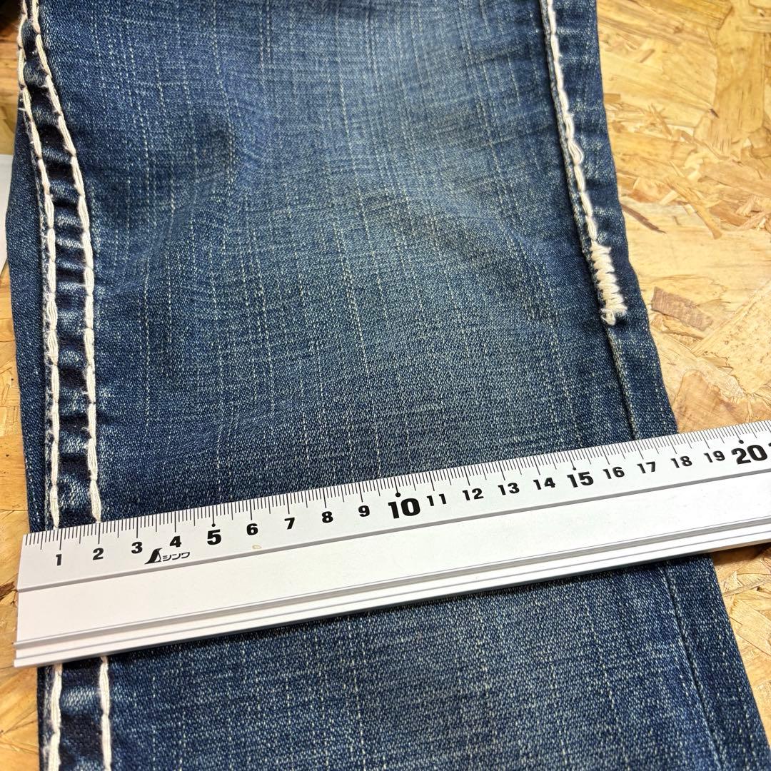 【希少】【最終価格】TRUE RELIGION スキニータイプ　太ステッチ