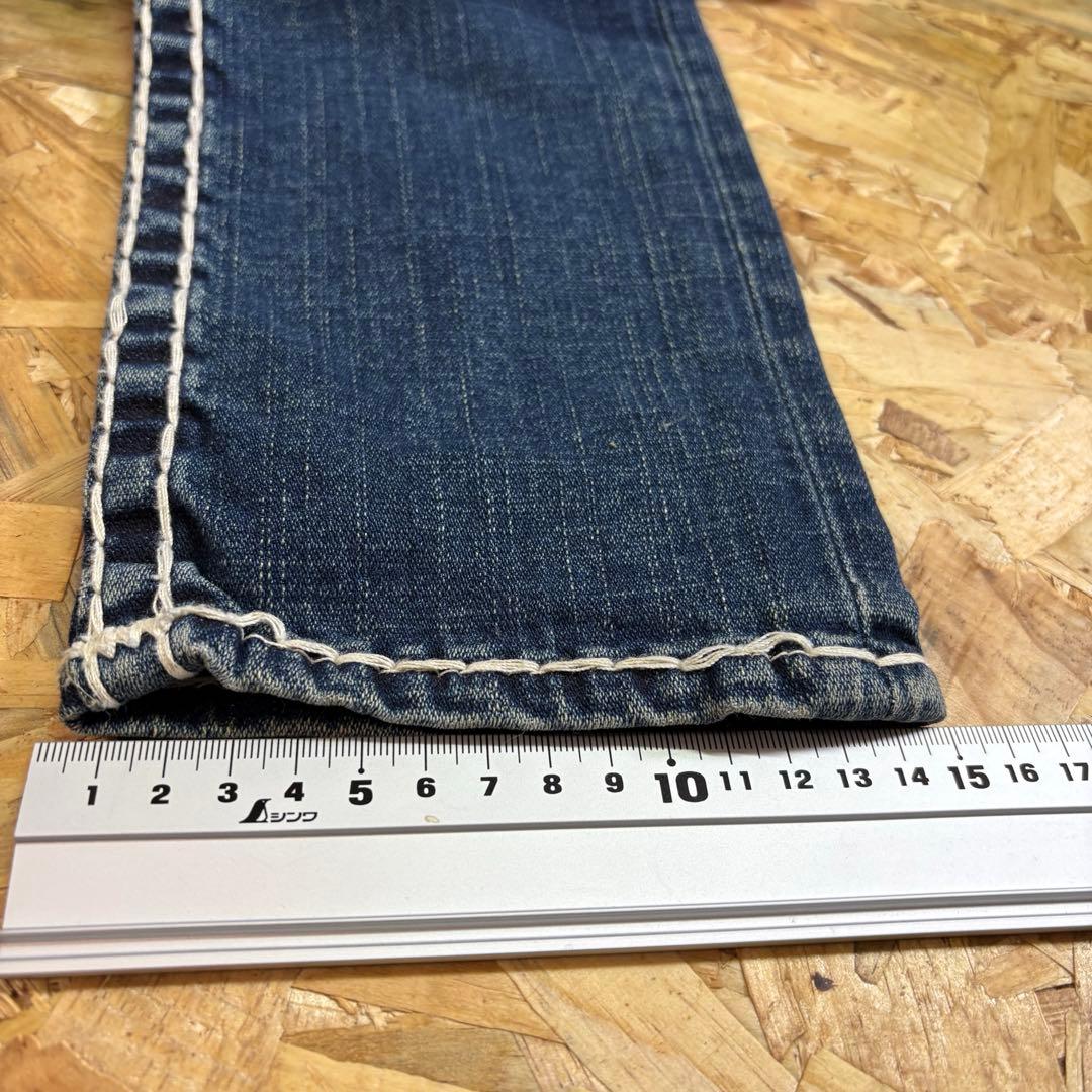 【希少】【最終価格】TRUE RELIGION スキニータイプ　太ステッチ
