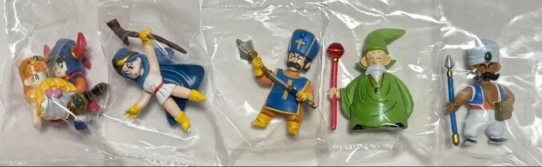 【激レア新品】ドラゴンクエスト キャラクターフィギュアコレクション 5体