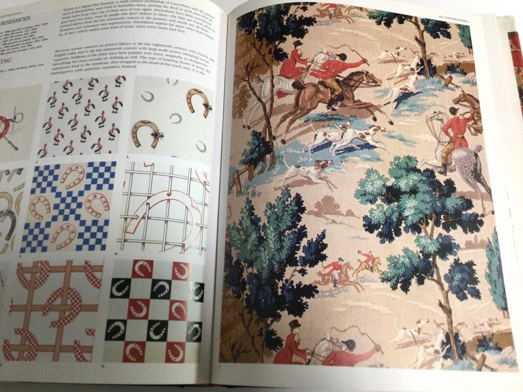 TEXTILE DESIGNS　 ヨーロッパとアメリカのパターン200年