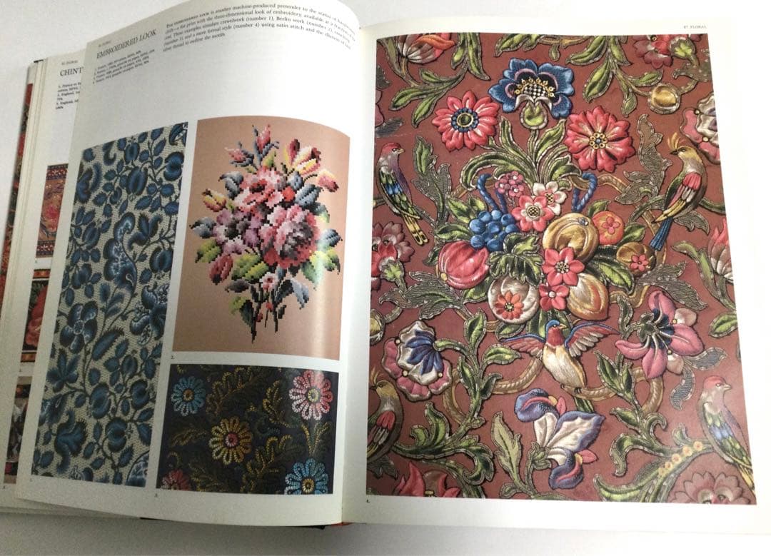 TEXTILE DESIGNS　 ヨーロッパとアメリカのパターン200年