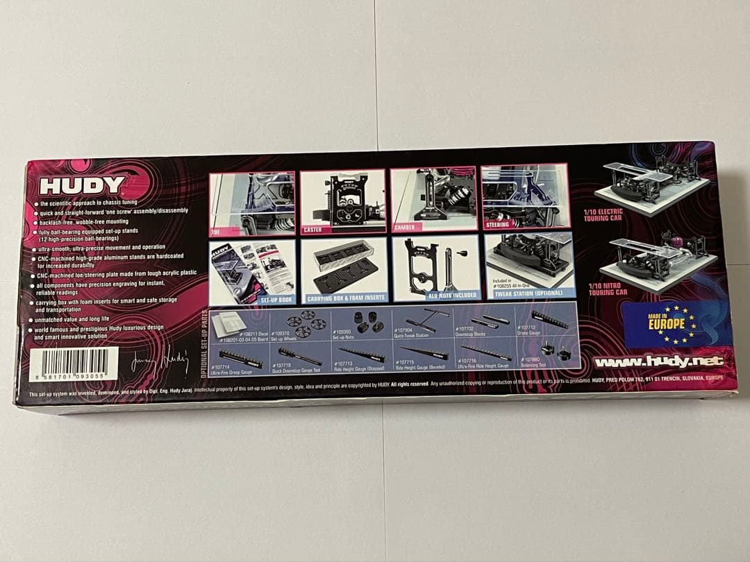 HUDY セットアップゲージ【1/10ツーリングカー用】