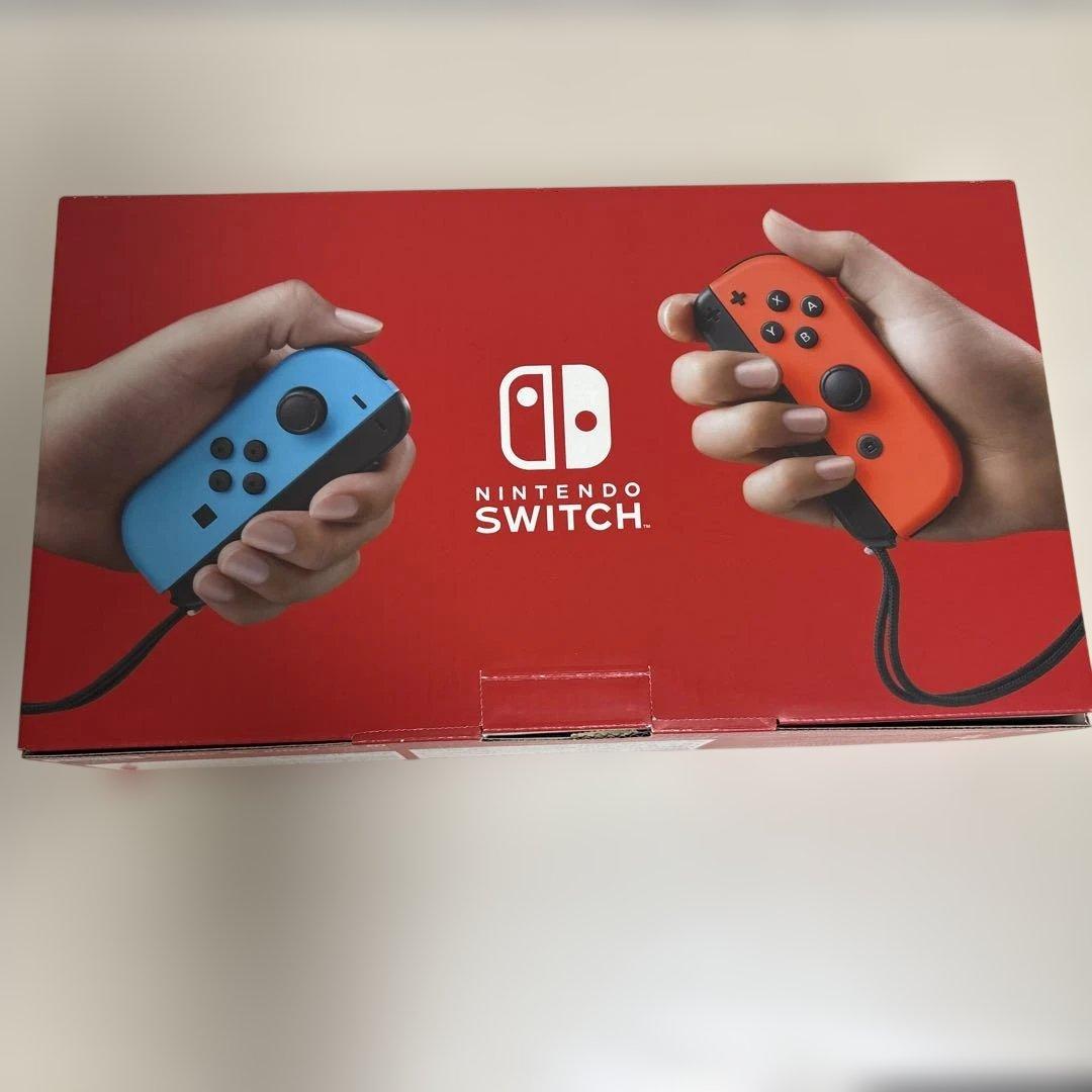 Nintendo Switch 本体 青/オレンジ　美品　付属品多数有り