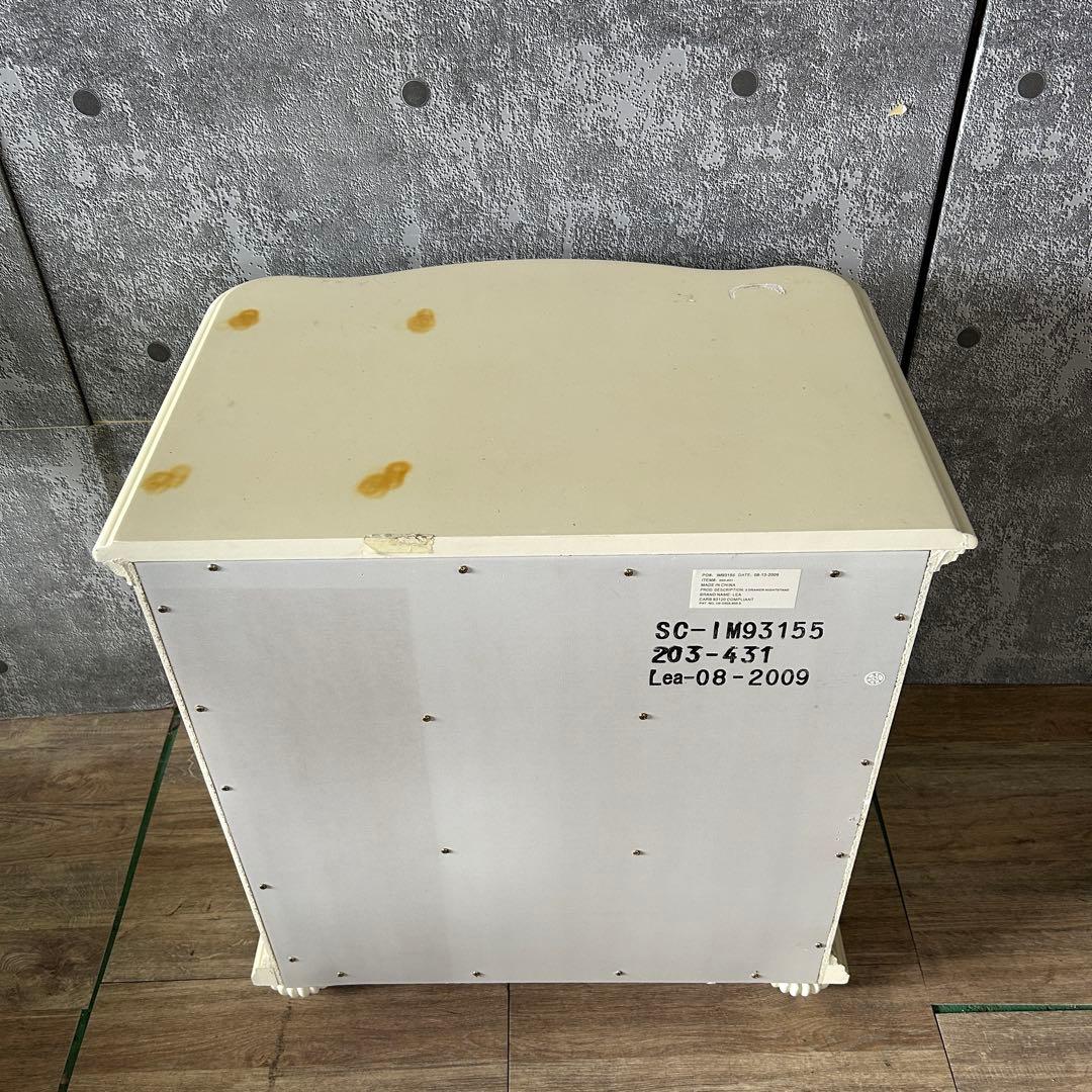 kuri꧁クラシック家具꧂3段チェスト ロココ 姫系 たんす タンス 箪笥