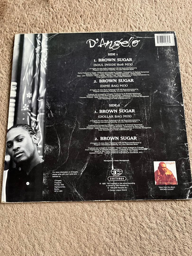 D'angelo レコード 2枚
