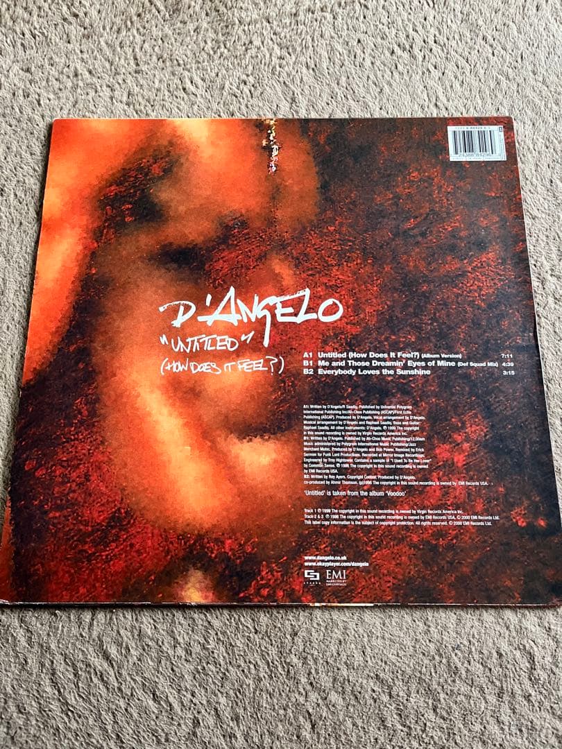 D'angelo レコード 2枚