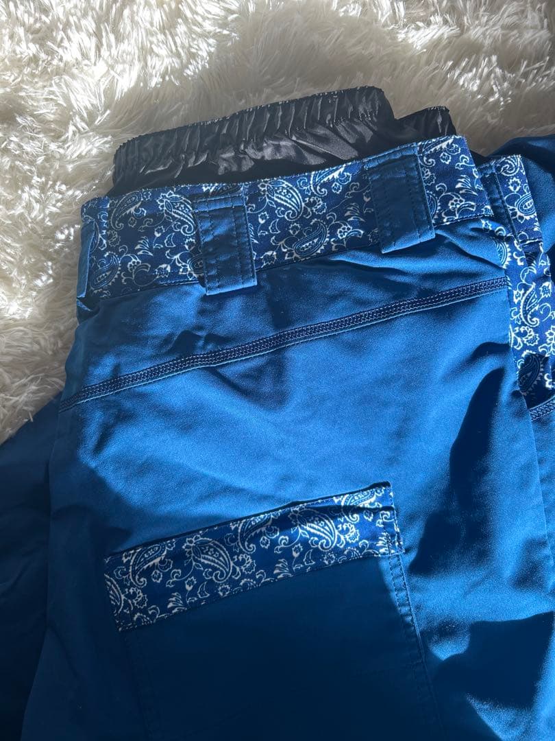 超極品！S-WEAR ウェア　L上下セット　スノーボード　男女兼用　ペイズリー