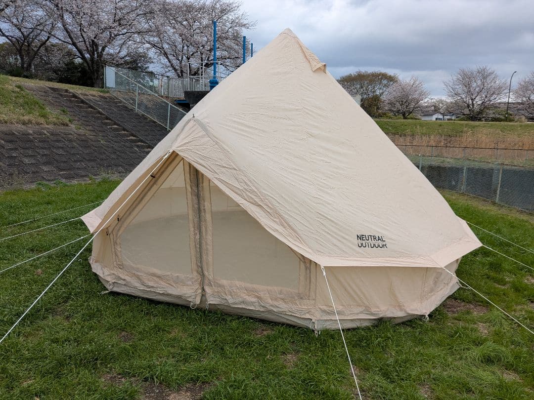 ゆかーり。　NEUTRAL OUTDOOR GEテント4.0　ベルテント