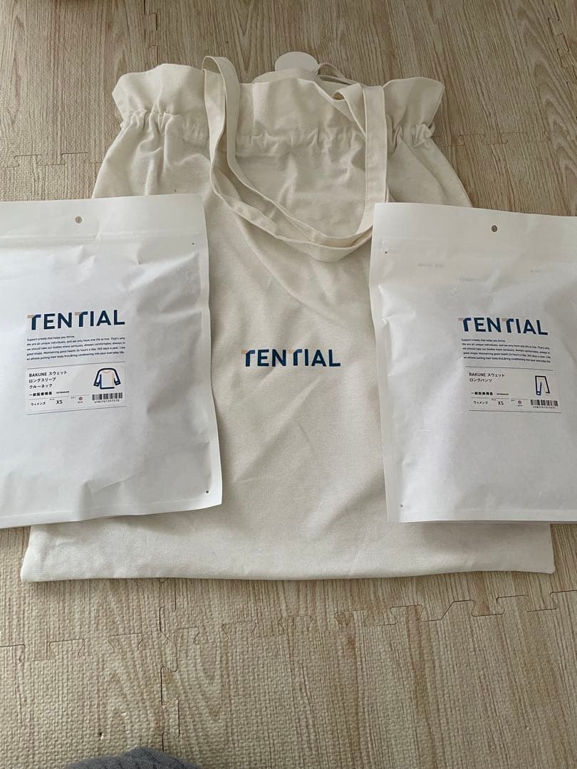 TENTIAL BAKUNE スウェット ウィメンズ 上下セットPink XS