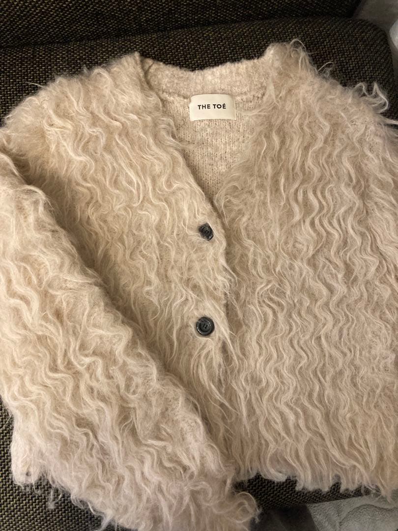 thetoe Westminster Shaggy Cardiganカーディガン