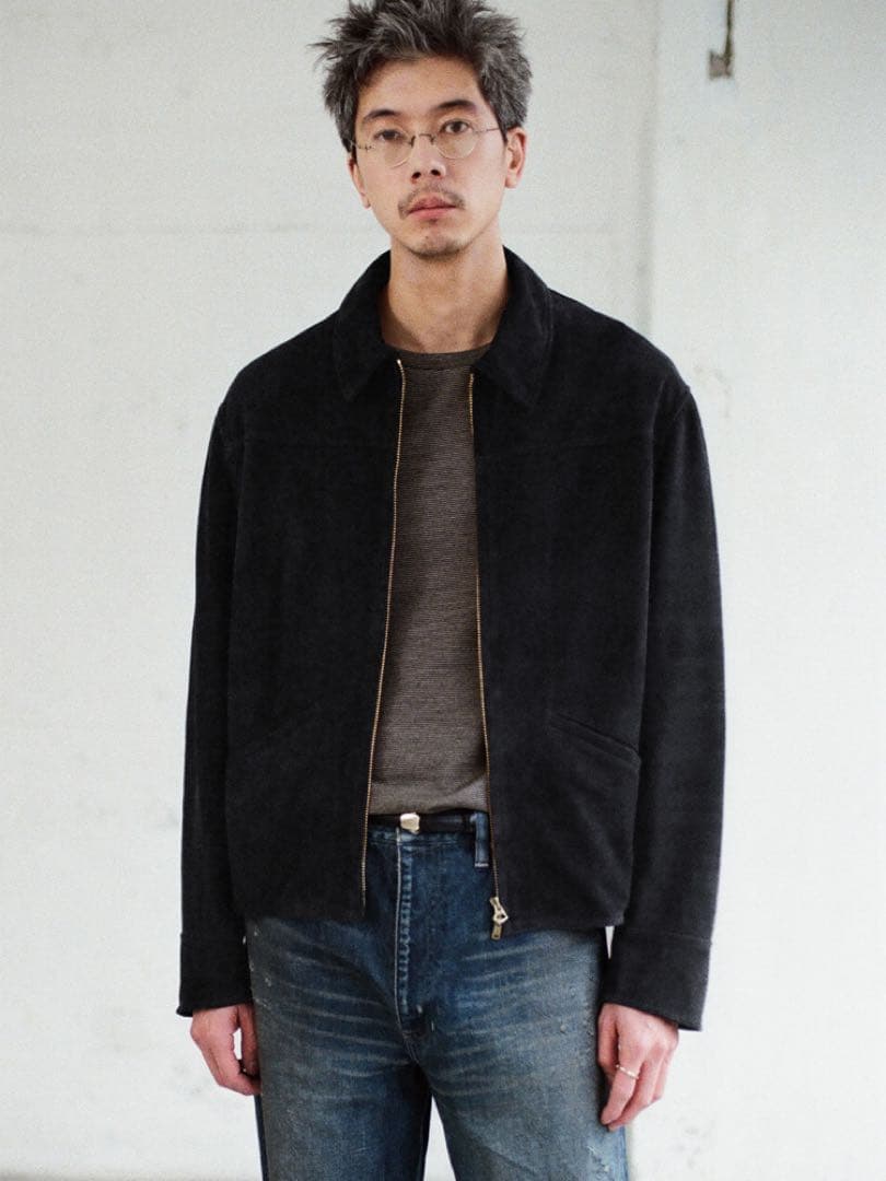 LIDNM Goat Suede Sports JKT Lサイズ