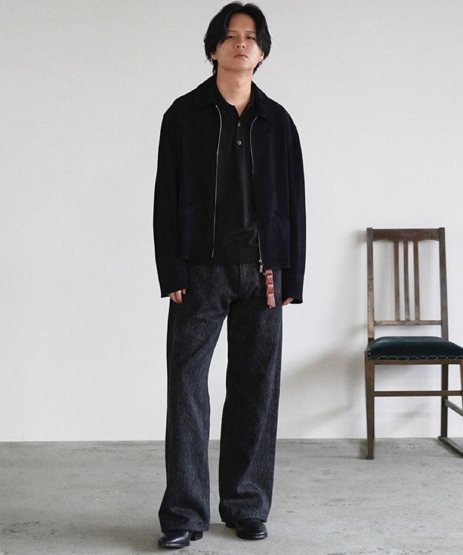 LIDNM Goat Suede Sports JKT Lサイズ