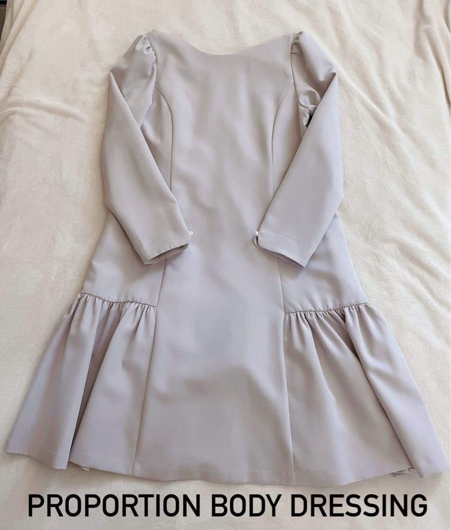 美品 PROPORTION BODY DRESSING ワンピース入学式