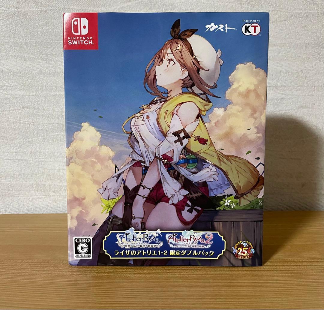 未開封あり ライザのアトリエ1•2 限定ダブルパック Switch版 小説付き