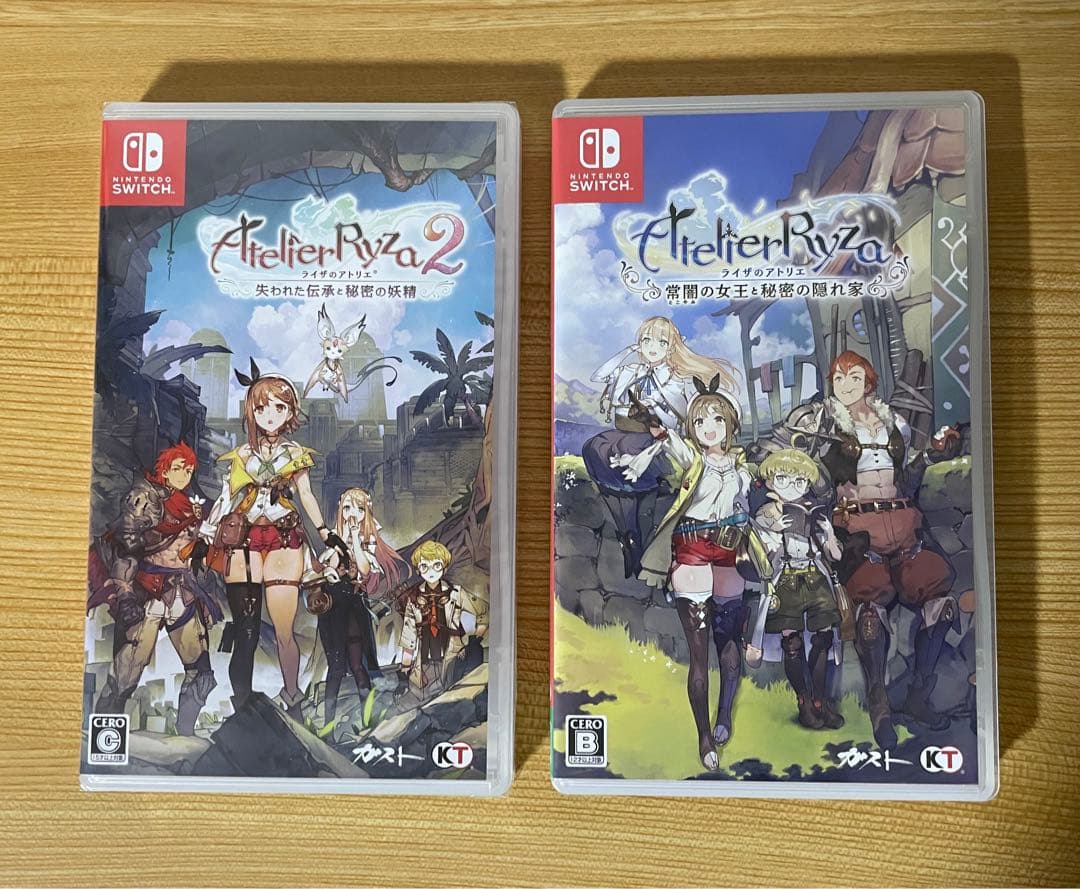 未開封あり ライザのアトリエ1•2 限定ダブルパック Switch版 小説付き