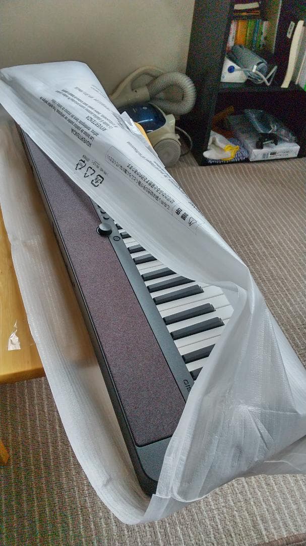 カシオ　CT-S1-76 黒　購入後１日