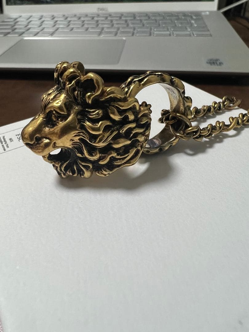 ‼️希少モデル ‼️ GUCCI ライオンヘッドネックレス