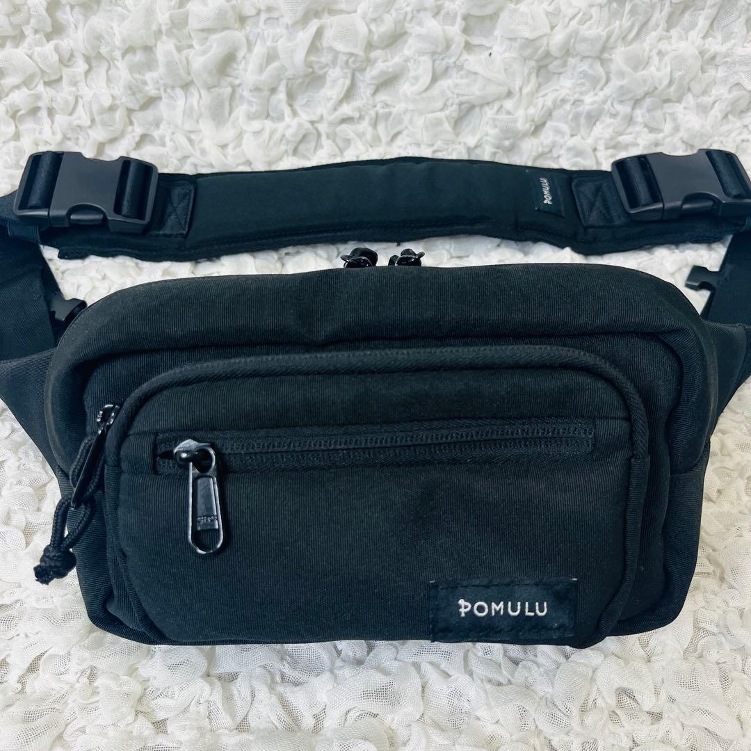 POMULUポムル 抱っこ紐スリングヒップシート ショルダーバッグ2way極美品