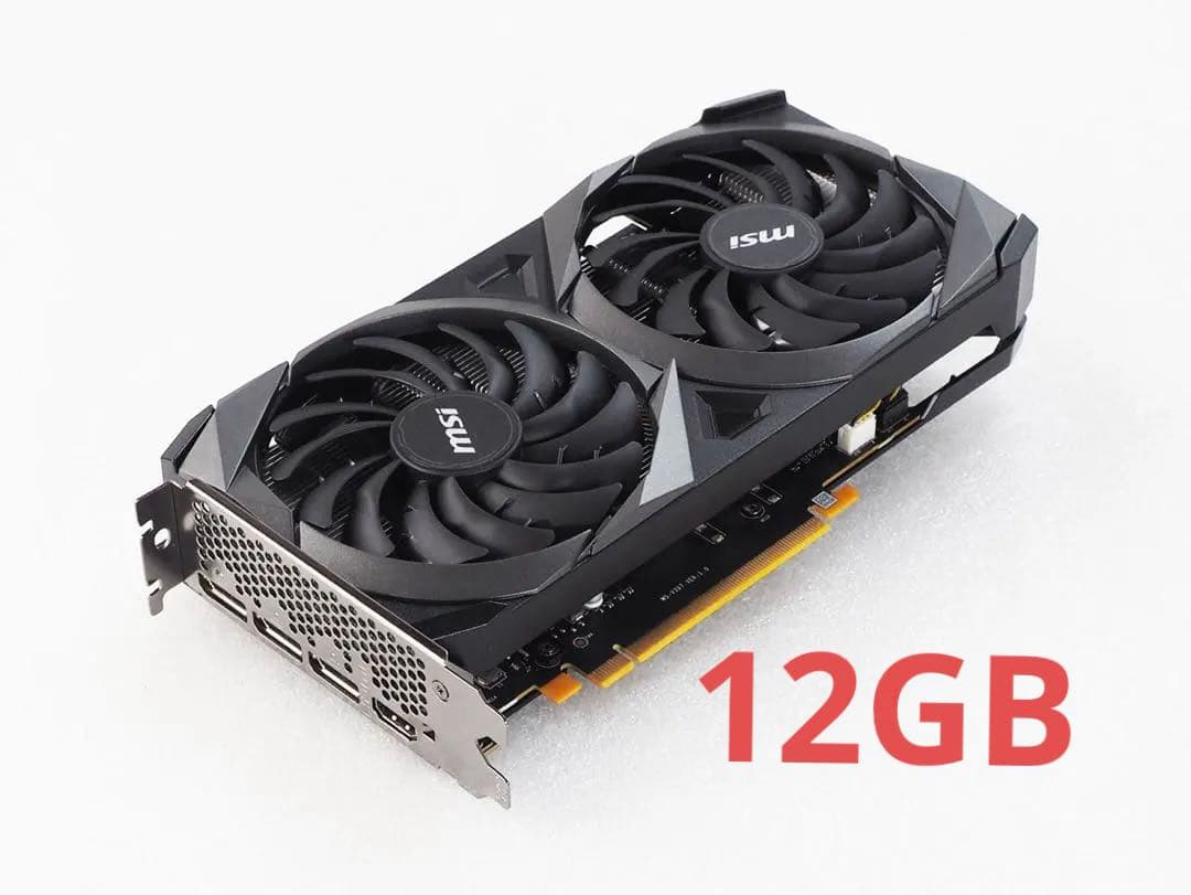 MSI RTX3060 12GB+ 600W 80PLUS Bronze電源